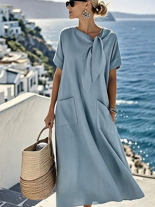 Mireille™ — Robe en coton fluide et estivale